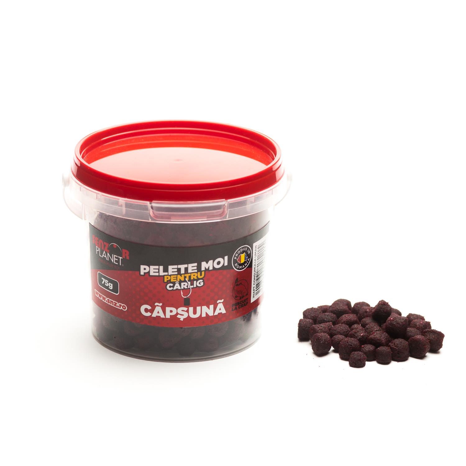 PELETE MOI PENTRU CARLIG 75g SENZOR PLANET 2017 - pelete-moi-capsuna.jpg